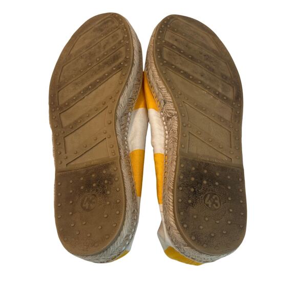 8-14 STUBBS & WOOTTON Men's Espadrille Shoes Yellow Size 43 - Picture 5 of 7